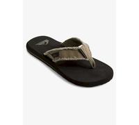Quiksilver - Monkey Abyss - Tongs homme Green / Black / Brown - 44