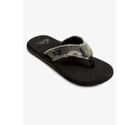Quiksilver - Monkey Abyss - Tongs homme Green / Brown / Black - 47