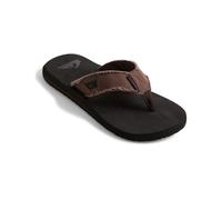 Quiksilver Monkey Abyss, Tongs Homme, Marron (Sole: Black/ Upper: Brown), 46
