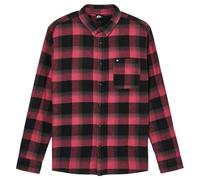 Quiksilver - Motherfly Plaid L/S - Chemise - S - oxblood red motherfly