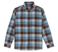 Quiksilver - Motherfly Plaid L/S Shirt - Chemise - S - china blue / motherfly check