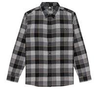 Quiksilver - Motherfly Plaid L/S Shirt - Chemise - S - iron gate / motherfly check