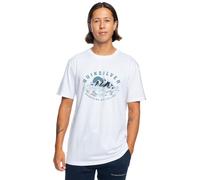 Quiksilver Mountains are Calling SS T-Shirt, White, XS Men's