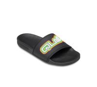 QUIKSILVER Mule 'Rivi' vert gazon / orange / noir / blanc, Taille 39