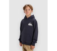 Quiksilver Garçon Omni Logo Hoodie Pull-Over, India Ink, 10 Ans EU