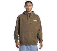 Quiksilver Omni Sign PO Hoodie Pullover Sweater, Canteen, S Men's