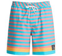 Quiksilver - Original BTZ Stripe Volley 17'' - Short de bain - S - aqua biarritz stripe