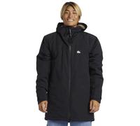 Quiksilver Overcast 3K Parka Jacket, Black, XXL Men's