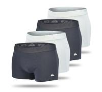 Quiksilver - Pack 4 Boxers Homme Confort Coton Stretch