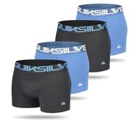 Quiksilver - Pack 4 Boxers Homme Confort Coton Stretch