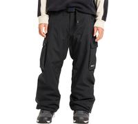 Quiksilver - Pantalon de snowboard ample - Snow Down Cargo Pant True Black pour Homme - Taille XL - Noir Noir XL