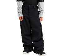 Quiksilver - Pantalon de snowboard ample - Snow Down Cargo Youth Pant Black - Taille Enfant 10 ans - Noir Noir 10 ans