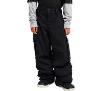 Quiksilver - Pantalon de snowboard ample - Snow Down Cargo Youth Pant Black - Taille Enfant 12 ans - Noir Noir 12 ans