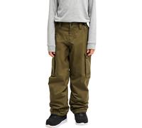 Quiksilver - Pantalon de snowboard ample - Snow Down Cargo Youth Pant Grape Leaf - Taille Enfant 12 ans - Kaki Kaki 12 ans