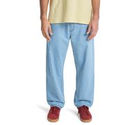 Quiksilver Jean Taxer Regular Denim 2001 Stone Wash Coton Bleu Taille S Homme