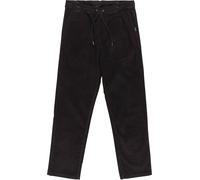 Quiksilver - Pantalon en velours côtelé - Taxer Regular Cord Pant Black pour Homme en Coton - Taille XL - Noir Noir XL