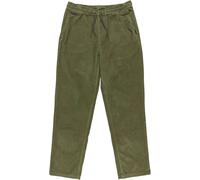 Quiksilver - Pantalon en velours côtelé - Taxer Regular Cord Pant Grape Leaf pour Homme en Coton - Taille S - Kaki Kaki S