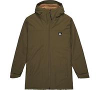 Quiksilver - Parka chaude et imperméable - Overcast 3K Parka Grape Leaf en Nylon - Taille L - Kaki Kaki L