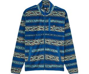 Quiksilver - Polaire chaude - No Destination Full Zip Fleece Quik Life Stripe Dark Denim - Taille S - Bleu Bleu S