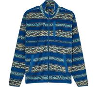 Quiksilver - Polaire chaude - No Destination Full Zip Fleece Quik Life Stripe Dark Denim - Taille XL - Bleu Bleu XL