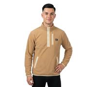 Quiksilver Polaire No Destination demi-zip Marron L Homme
