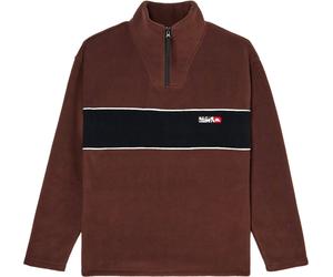 Quiksilver - Polaire demi-zippée - YG Cruz Polar Half Zip Fleece Java - Taille L - Bordeaux Bordeaux L