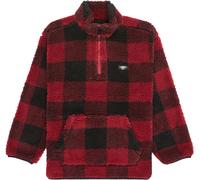 Quiksilver - Polaire en sherpa à demi-zip - Mercury Woodlands Sherpa Youth Woodlands Biking Red - Taille 14 ans - Rouge Rouge 14 ans