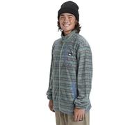 Quiksilver Homme Veste polaire No Destination Fz à motifs Granite Terra Stripe S