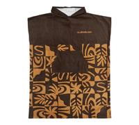 Quiksilver Poncho de Plage Hoody Towel Unisexe Marron One Size