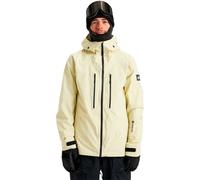 Quiksilver - Veste de ski/snowboard stretch en GORE-TEX - Pro Path Stretch Gore-Tex Jacket Pastel Yellow pour Homme - Taille L - Jaune Jaune L