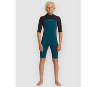 Quiksilver Prologue 2/2 Ss Sp Bz Kids Combinaison surf bleu 12