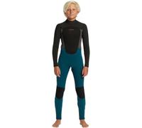 Quiksilver Prologue 2026 Combinaison de plongée junior avec fermeture éclair dans le dos Turquoise nuit 3/2 mm