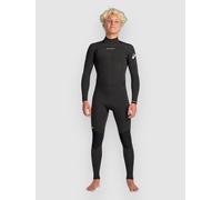 Quiksilver Prologue 4/3 Mm Long Sleeve Back Zip Neoprene Suit Noir MS Homme