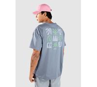 Quiksilver Pto Sun Flow T-Shirt bleu S