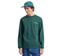 Quiksilver Sweat-shirt Basic Graphic Crew Vert Homme XS