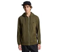 Quiksilver Pull en Polaire Basic Hood Zip Young Men Homme Marron