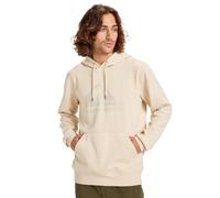 Quiksilver Pull en Polaire COMP Logo Hoodie Homme Blanc XS