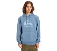 Quiksilver Pull en Polaire COMP Logo Hoodie Homme Bleu XS