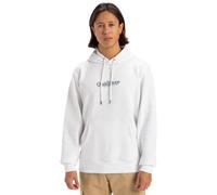 Quiksilver Pull en Polaire Fineline Hoodie Homme Blanc L