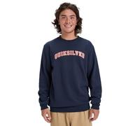 Quiksilver Pull en Polaire Graphic Crew Homme Noir XXL