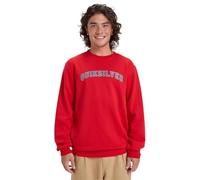 Quiksilver Pull en Polaire Graphic Crew Homme Rouge XXL