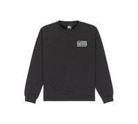 Quiksilver Pull en Polaire Graphic Crew Kids Garçon 8-16 Ans Noir 16
