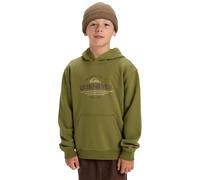 Quiksilver Pull en Polaire Graphic Hoodie Garçon 8-16 Ans Vert 14