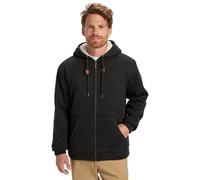 Vêtements Quiksilver Keller Sherpa pour Homme M Noir