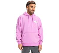 Quiksilver Pull en Polaire Omni Logo Hoodie Homme Violet M
