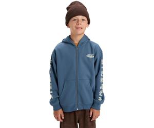 Quiksilver Pull en Polaire Salt Water Graphic Zip Garçon 8-16 Ans Bleu 10