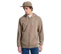 Quiksilver Salt Water Full Zip Sweatshirt Marron L Homme