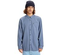 Quiksilver - Motherfly Solid Ls Shirt - Chemise homme China Blue - M