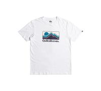 Quiksilver QS Gradient Mountains - T-Shirt à Manches Courtes pour Garçon 8-16