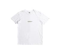 Quiksilver QS Simple LETTRING SS T-Shirt, White, XXL Men's